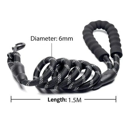 Reflective Padded Climbing Rope Leash